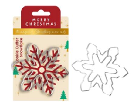 CORTA MASSAS 8CM FLOCO DE NEVE INOX#