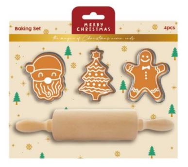 CJ. 3 CORTA MASSAS+ROLO NATAL#
