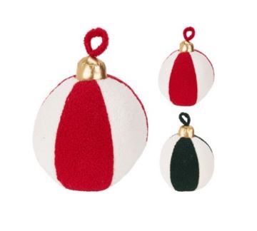 BOLA DE NATAL ALMOFADADA Ø23CM MIX#