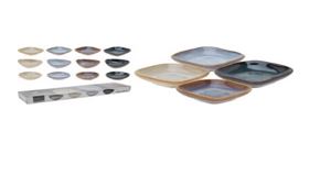 CJ.4 TAÇA QUADR. 8CM CERAMICA MIX#
