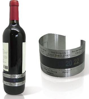 TERMOMETRO VINHO ANALOGICO BRACELETE