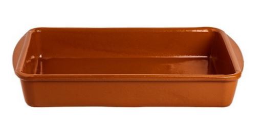 ASSADEIRA 38X26CM BARRO
