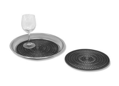 TAPETE Ø36CM P/BANDEJA BORRACHA
