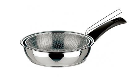 FRIGIDEIRA FUNDA Ø20CM C/CESTO INOX