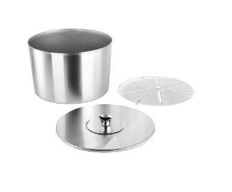 BALDE GELO C/TAMPA LINE INOX