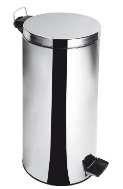 BALDE LIXO 30L INOX+OFERTA BALDE 3L