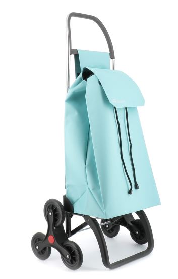 CARRO COMPRAS 6 RODAS CELESTE SAQUET LN