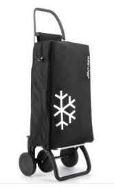 CARRO COMPRAS 4 RODAS TERM.PRETO IGLOO