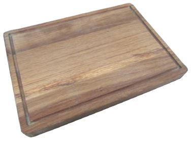 TABUA RECT.31X19X3.5CM BIFE CARVALHO