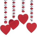 CJ.4 ESPIRAL DECORATIVA 80CM CORAÇAO