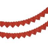 GRINALDA 4MT VERMELHA CORAÇAO