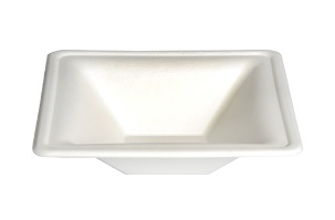 CJ.50 PRATO FUND.QUAD.16X4CM CANA AÇUCAR