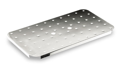 FUNDO DUPLO PERFURADO 1/2 INOX