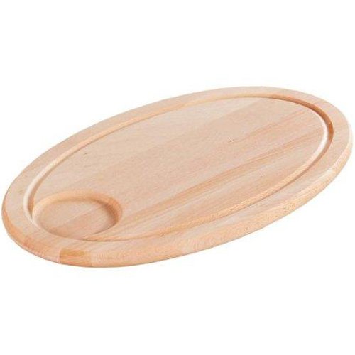 TABUA OVAL 40X25X1.7CM P/BIFE 1 CAV.MAD.