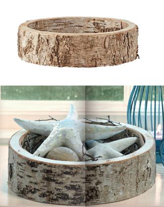 CESTO Ø25CM ALT.6CM ACACIA