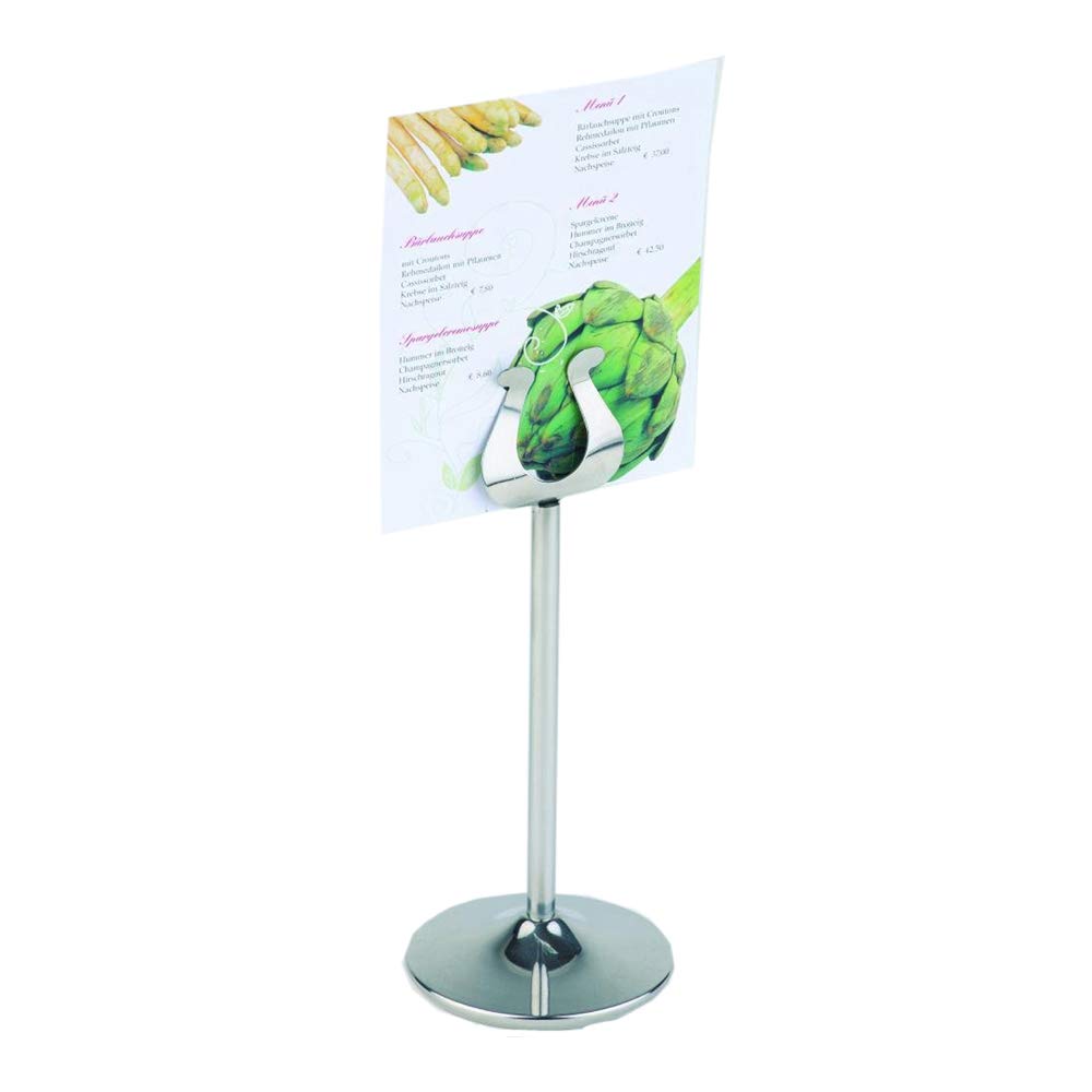 MARCADOR MESA C/ SUPORTE INOX