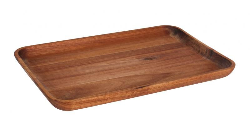 PRATO FUNDO 29.8X19.7X2.5CM ACACIA